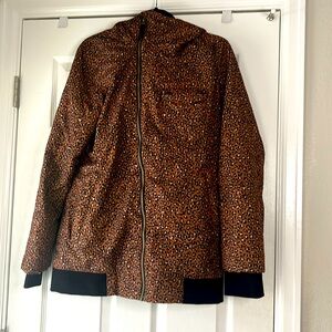 Leopard Burton snowboard/ski jacket - Size M